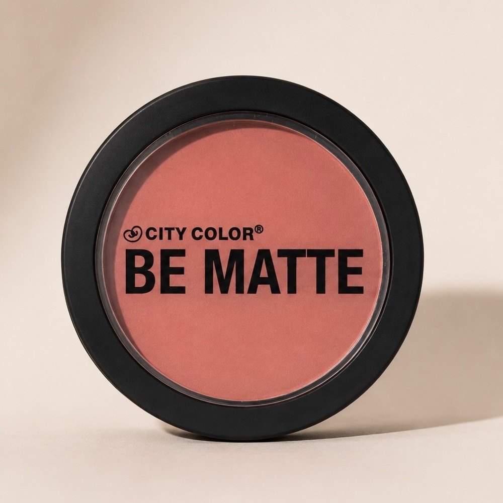 City Color Be Matte Blush‎ Guava Pink Pressed Powder Makeup C-0003A #4 0.314oz